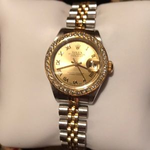 Rolex auth oysperp datejust fine/dia bezel after